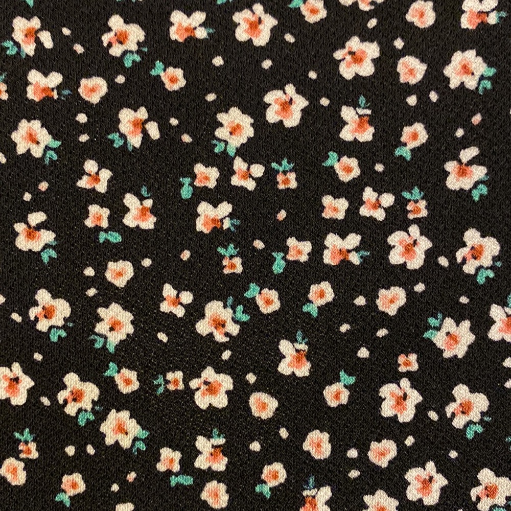 NWOT Short-sleeve Floral Minidress - Picture 5 of 7